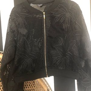 City Chic Cropped Lace Jacket 16